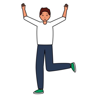 mutlu genç insanlar