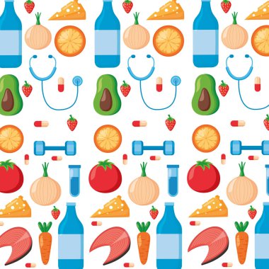 Sağlık meyve sebze spor