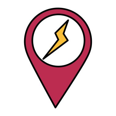 enerji illüstrasyon imleç gezinti vektör