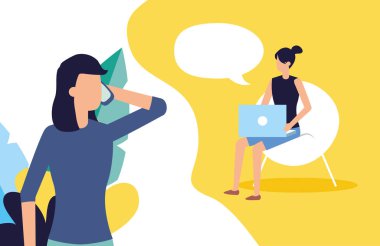 insanlar kabarcık konuşuyor