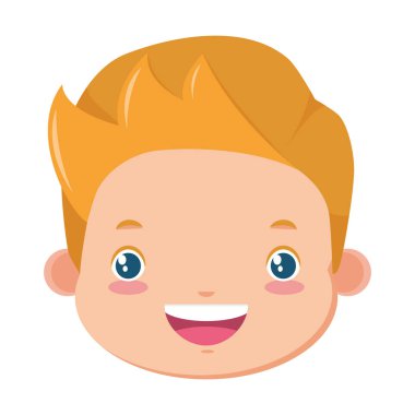 gülümseyen çocuk yüzü