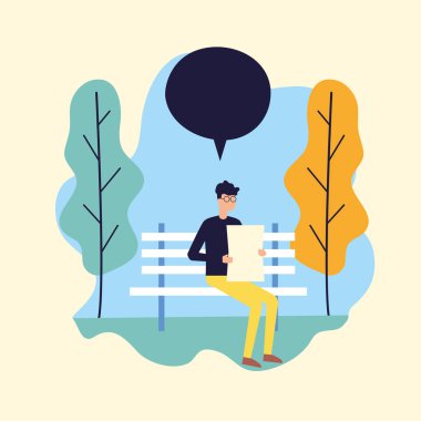 insanlar kabarcık konuşuyor