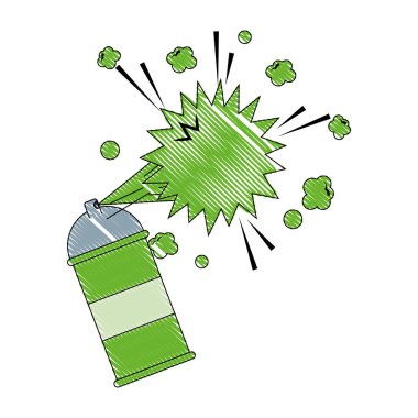 sprey teneke kutu boya sanatsal yaratıcılık