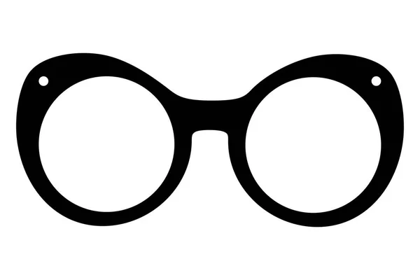 Accesorio de gafas de sol sobre fondo blanco — Archivo Imágenes Vectoriales