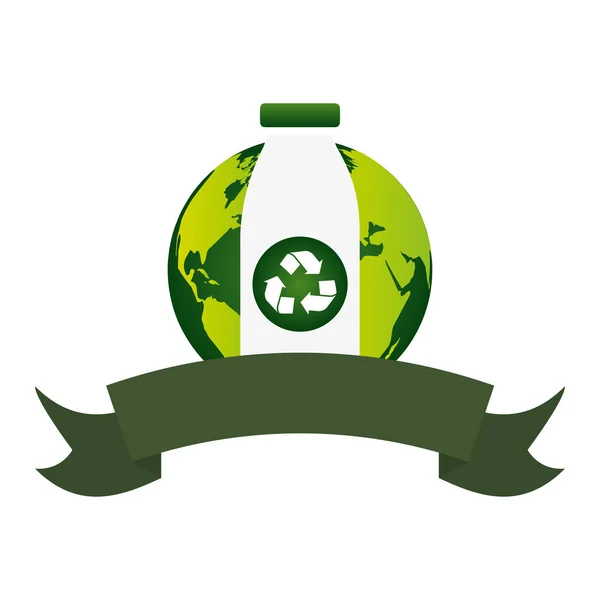 Eco friendly environment — Stock Vector