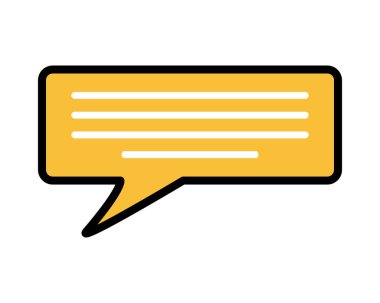 Mesaj konuşma balonu