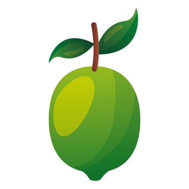 Beyaz arka planda narenciye taze limon