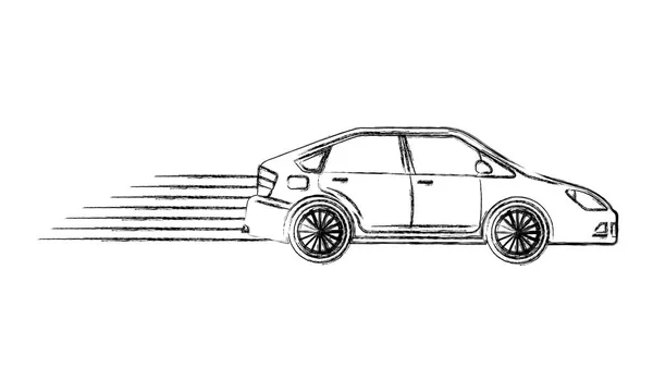 Emblém automobilového automobilu — Stockový vektor