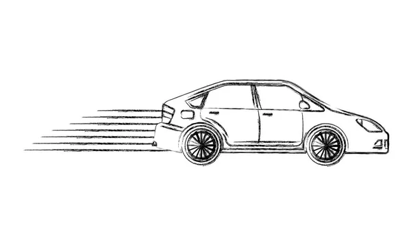 Indústria automóvel veículo veículo emblema — Vetor de Stock