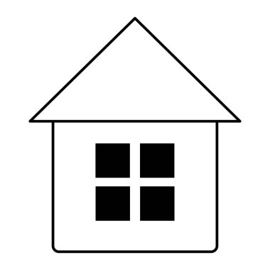 beyaz arka planda akıllı ev