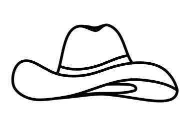 Beyaz arkaplanda şapka aksesuarı