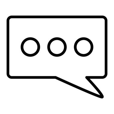 Beyaz arka planda kabarcık konuşma