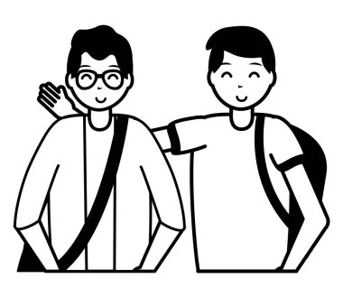 mutlu genç insanlar