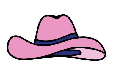 Beyaz arkaplanda şapka aksesuarı