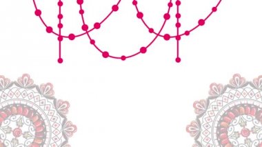 etnik mandalalar ve süslemeleri Boho tarzı asılı