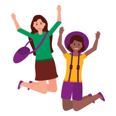 mutlu genç insanlar