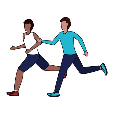 insanlar etkinlik çalıştırıyor