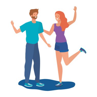 Genç aşıklar çift karakter kutluyor