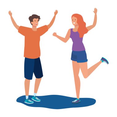 Genç aşıklar çift karakter kutluyor