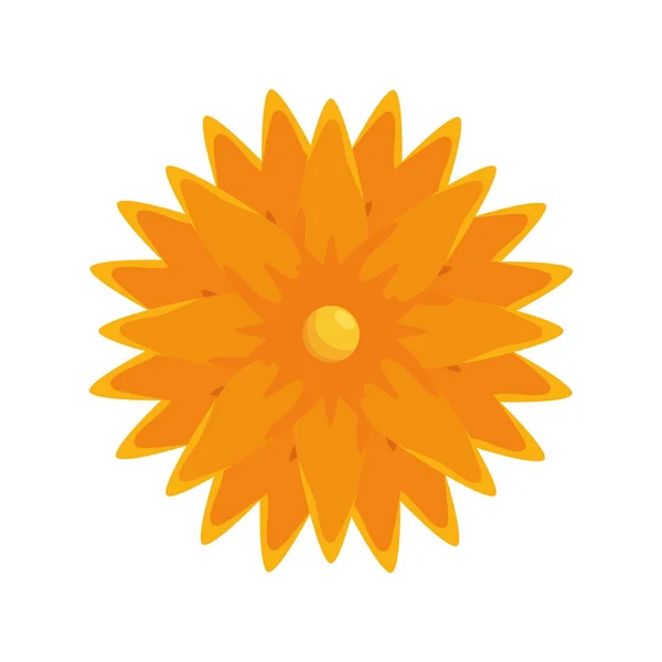 Ramadán kareem flor icono decorativo — Vector de stock