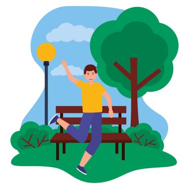 mutlu genç insanlar