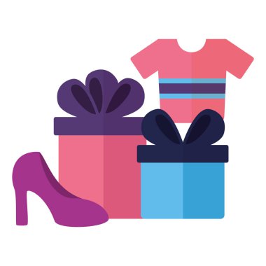 Online alışveriş e-ticaret kavramı