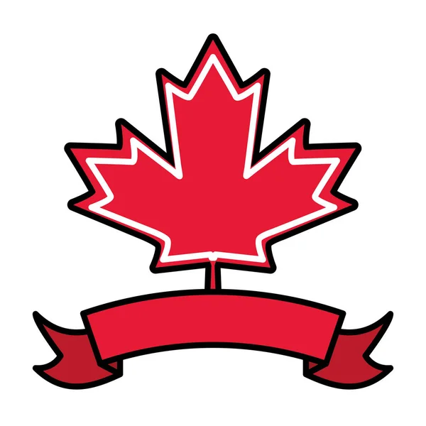 Щаслива Канада Векторні ілюстрації — стоковий вектор