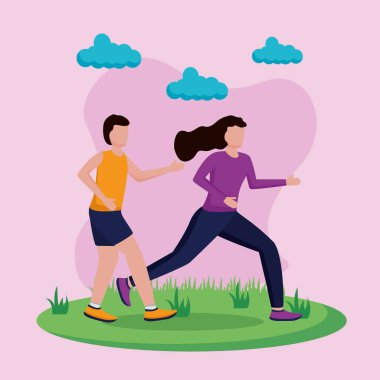 insanlar etkinlik çalıştırıyor