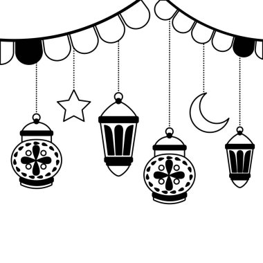 asılı fenerler dekorasyon