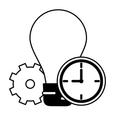 ampul dişli iş saat simge