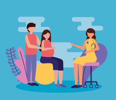 Gebelik ve hamile sahne düz