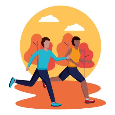 insanlar etkinlik çalıştırıyor