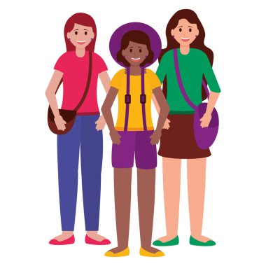 mutlu genç insanlar