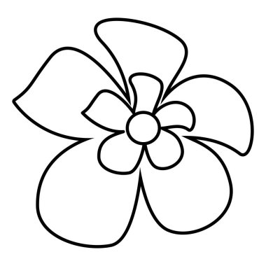 egzotik dekorasyon simge tropikal çiçek