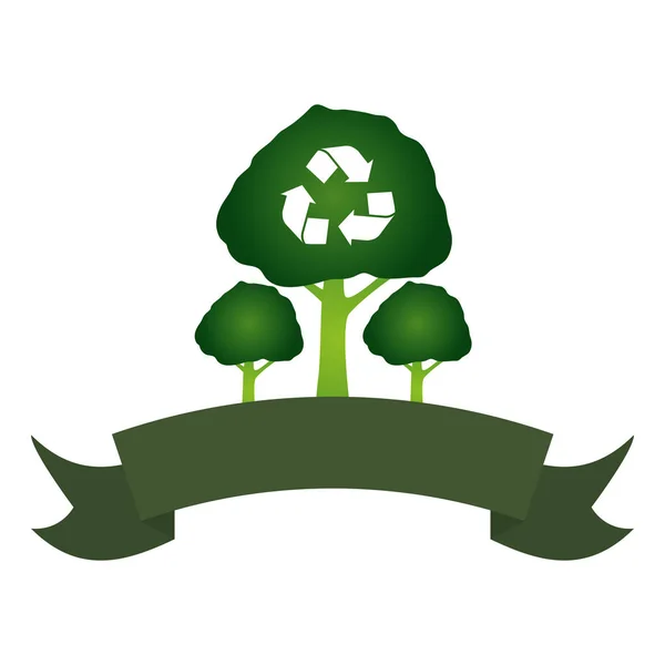 Eco friendly environment — Stock Vector