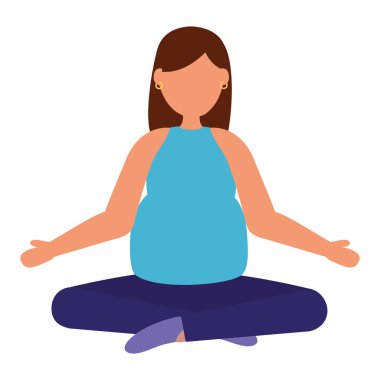 Gebelik ve hamile sahne düz