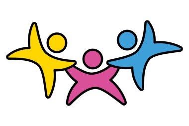 Uluslararası Gençlik günü düz tasarım