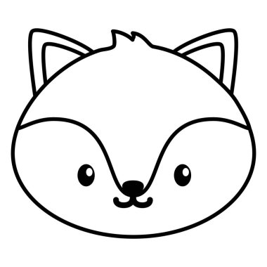 sevimli küçük tilki bebek baş karakter