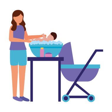 Gebelik ve hamile sahne düz