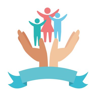 Uluslararası Gençlik günü düz tasarım