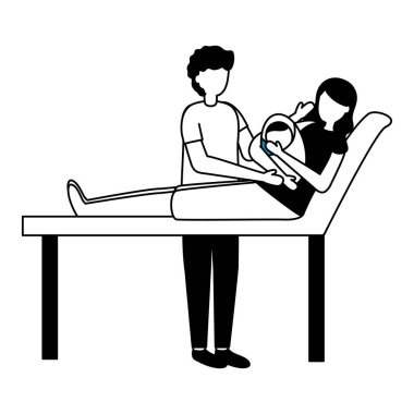 Gebelik ve hamile sahne düz