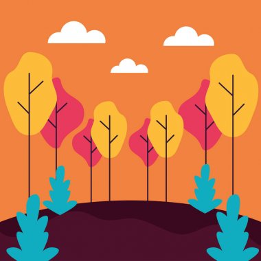 ağaçlar bitkiler doğa orman çayır