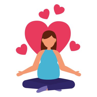 Gebelik ve hamile sahne düz