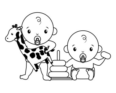 bebekler çocuk ve kız bebek duş