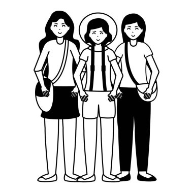 mutlu genç insanlar