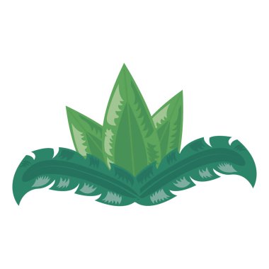 tropikal yaprak yaprakları yeşillik düzenleme