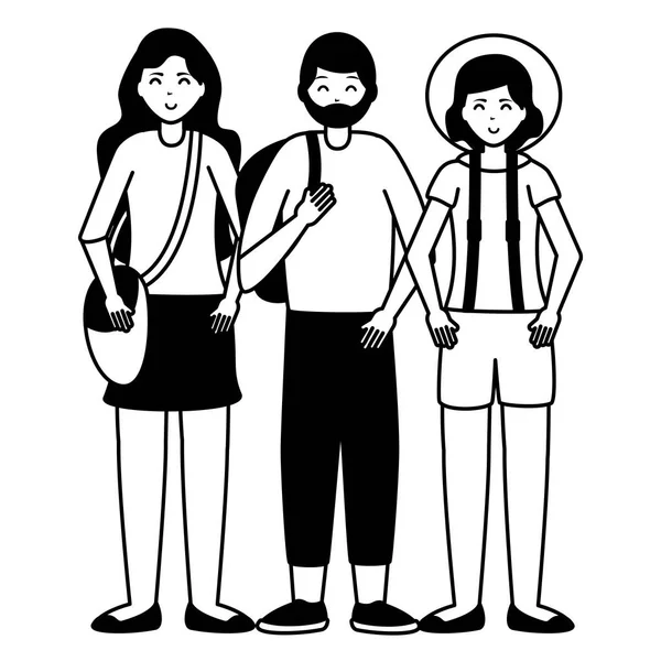 mutlu genç insanlar