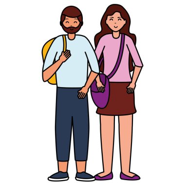 mutlu genç insanlar