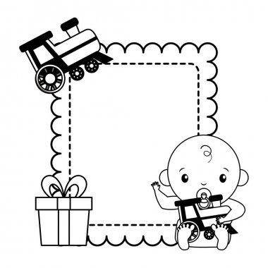 tren oyuncak hediye bebek duş ile bebek çocuk