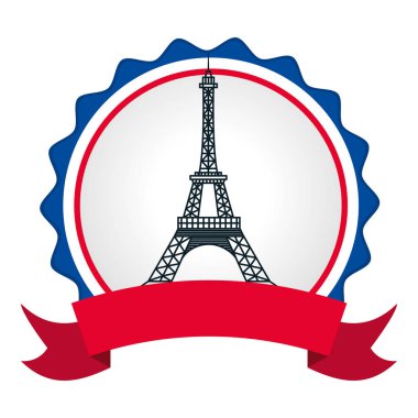 mutlu Bastille gün düz tasarım